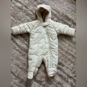 7 AM Enfant Snowsuit 6-12 M/Jumpsuit Airy-Whisper